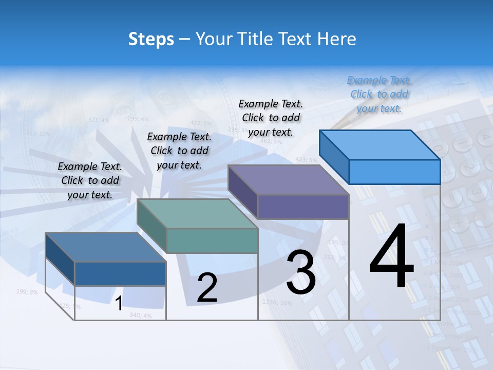 Stock Earnings Statistical PowerPoint Template