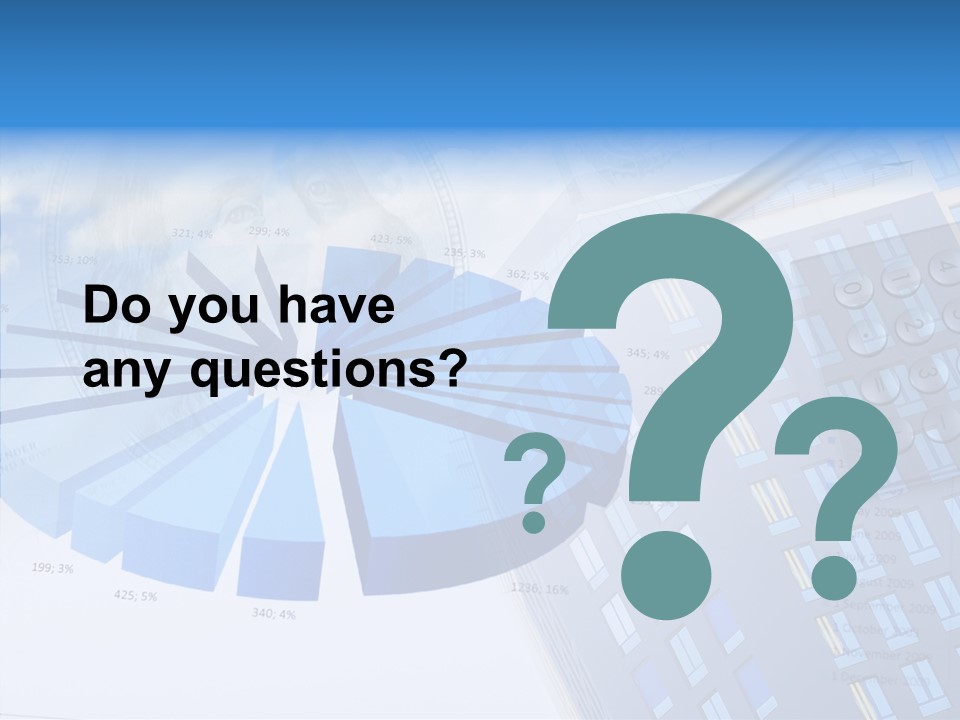 Stock Earnings Statistical PowerPoint Template