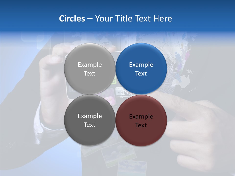 Screen Multimedia Connect PowerPoint Template
