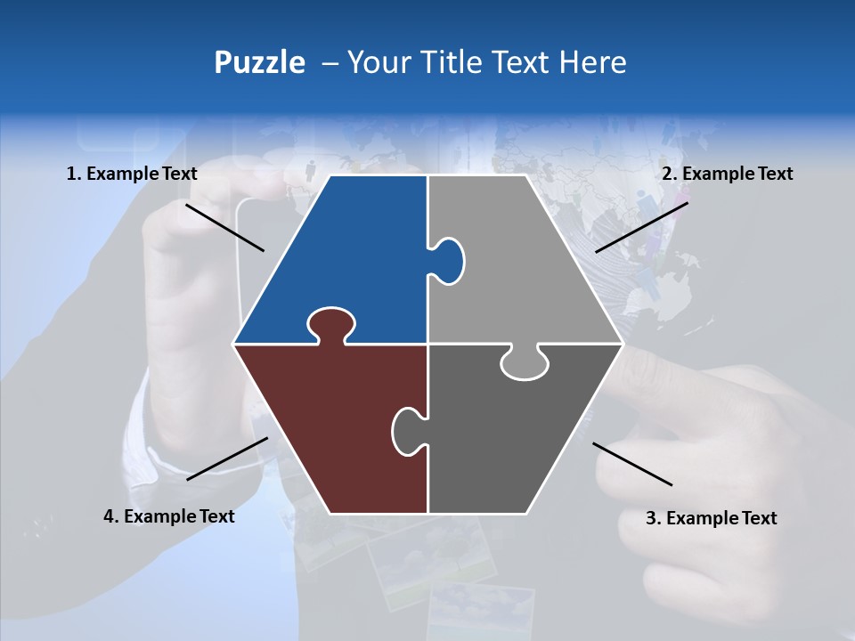 Screen Multimedia Connect PowerPoint Template