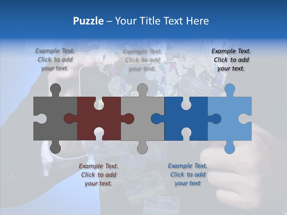 Screen Multimedia Connect PowerPoint Template
