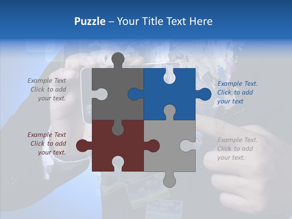 Screen Multimedia Connect PowerPoint Template