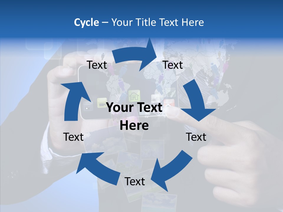 Screen Multimedia Connect PowerPoint Template