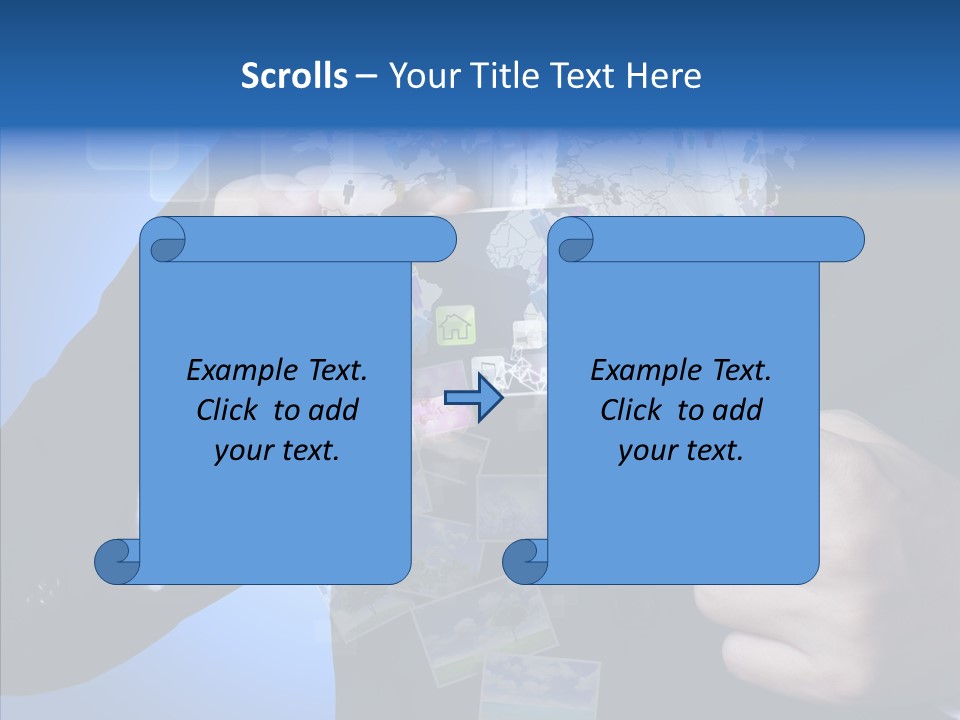 Screen Multimedia Connect PowerPoint Template