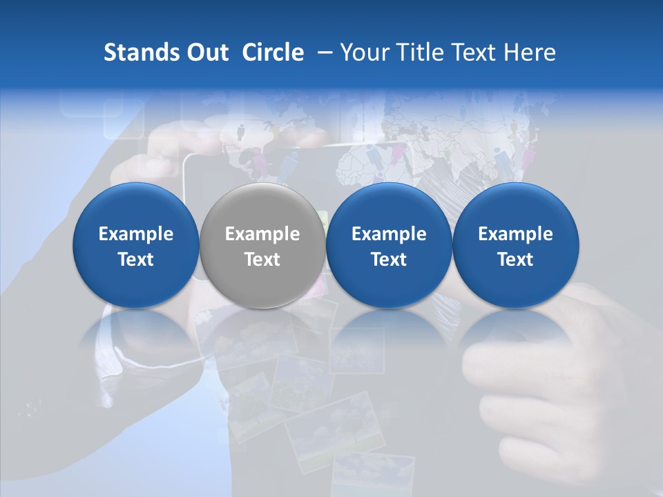 Screen Multimedia Connect PowerPoint Template