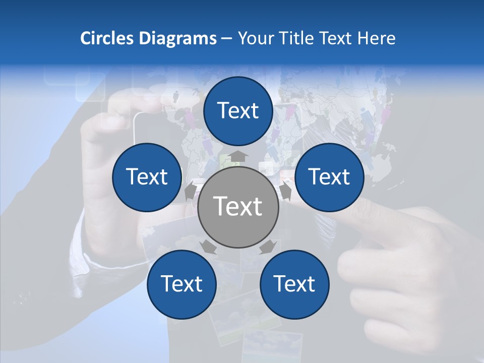 Screen Multimedia Connect PowerPoint Template
