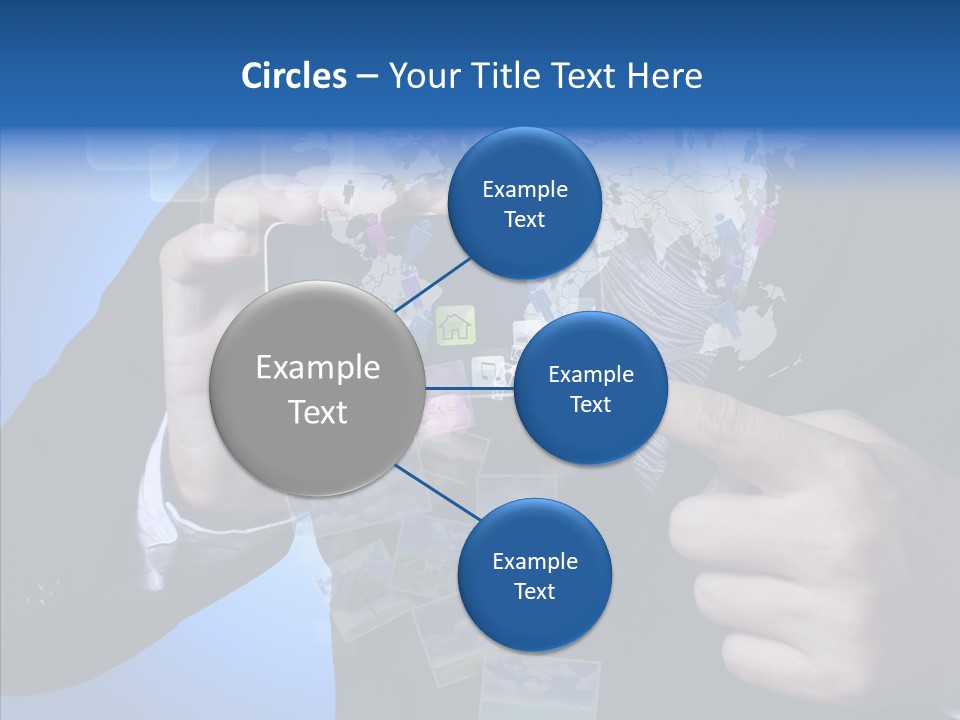 Screen Multimedia Connect PowerPoint Template