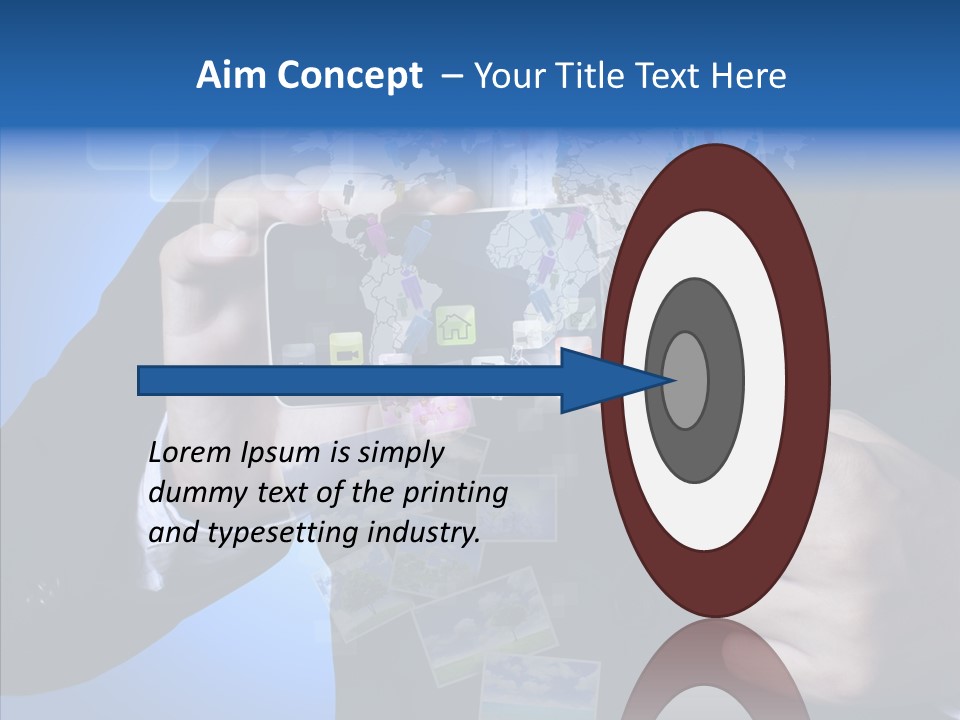 Screen Multimedia Connect PowerPoint Template