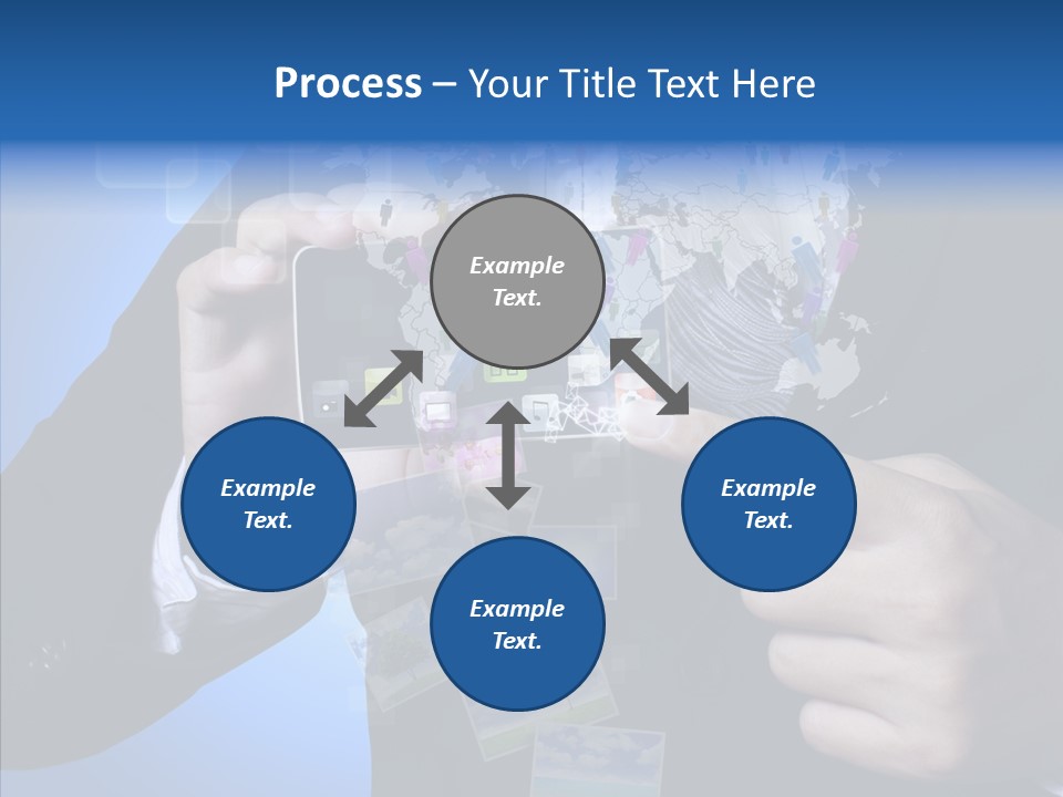 Screen Multimedia Connect PowerPoint Template