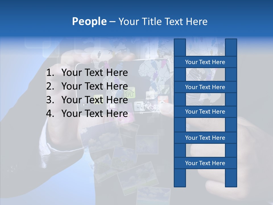 Screen Multimedia Connect PowerPoint Template