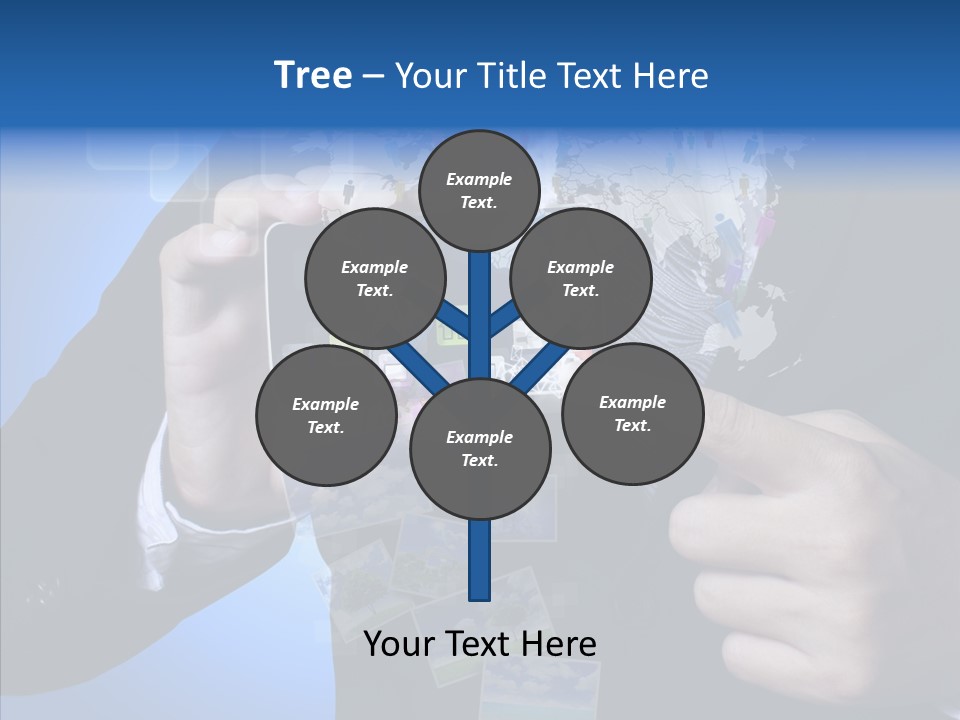 Screen Multimedia Connect PowerPoint Template