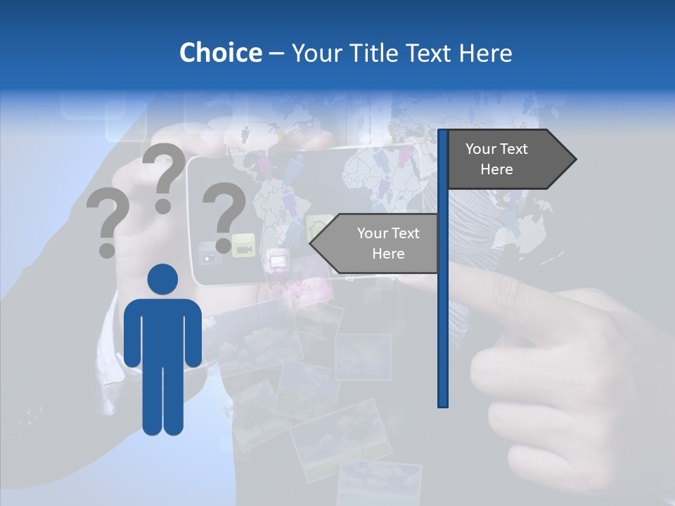 Screen Multimedia Connect PowerPoint Template