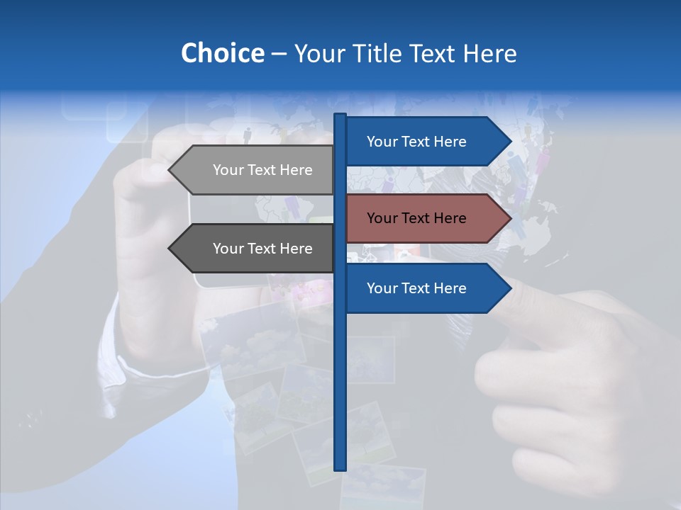 Screen Multimedia Connect PowerPoint Template