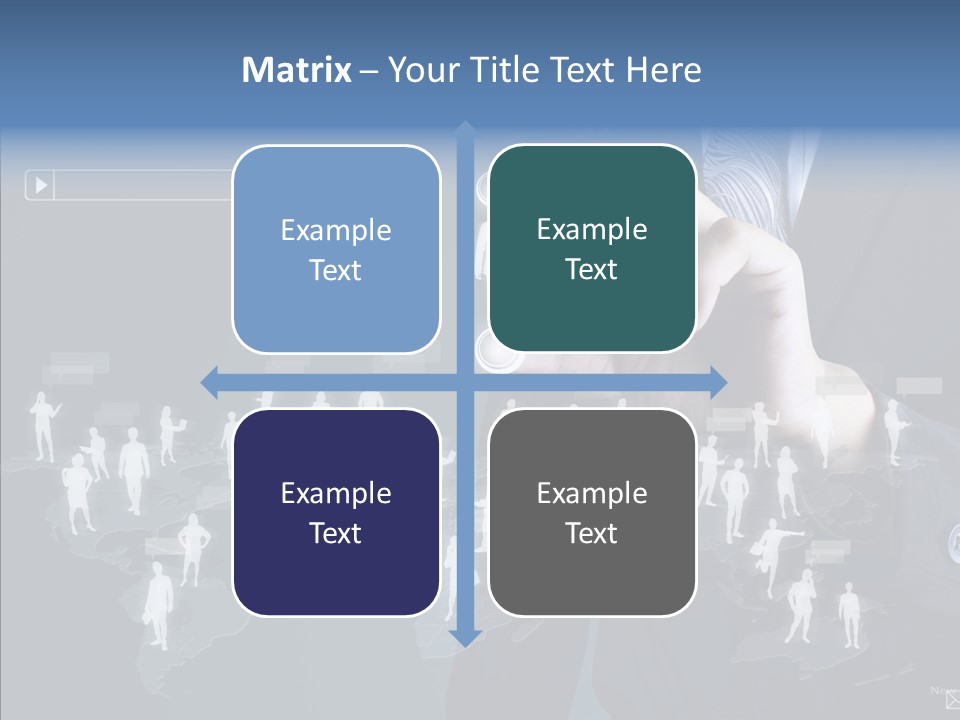 Connect Circle Information PowerPoint Template