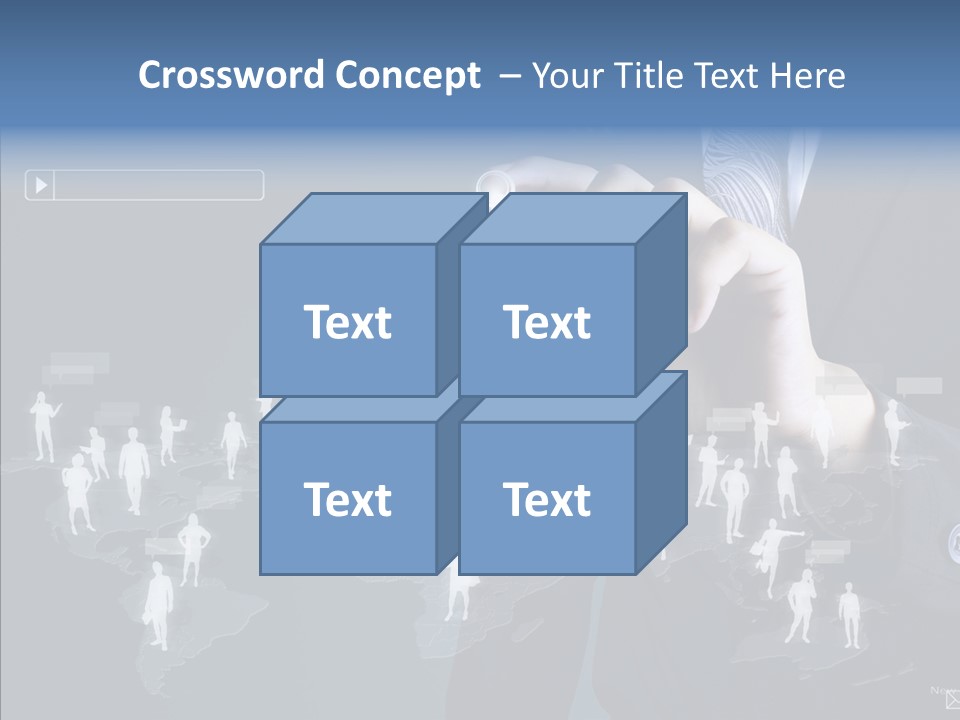 Connect Circle Information PowerPoint Template