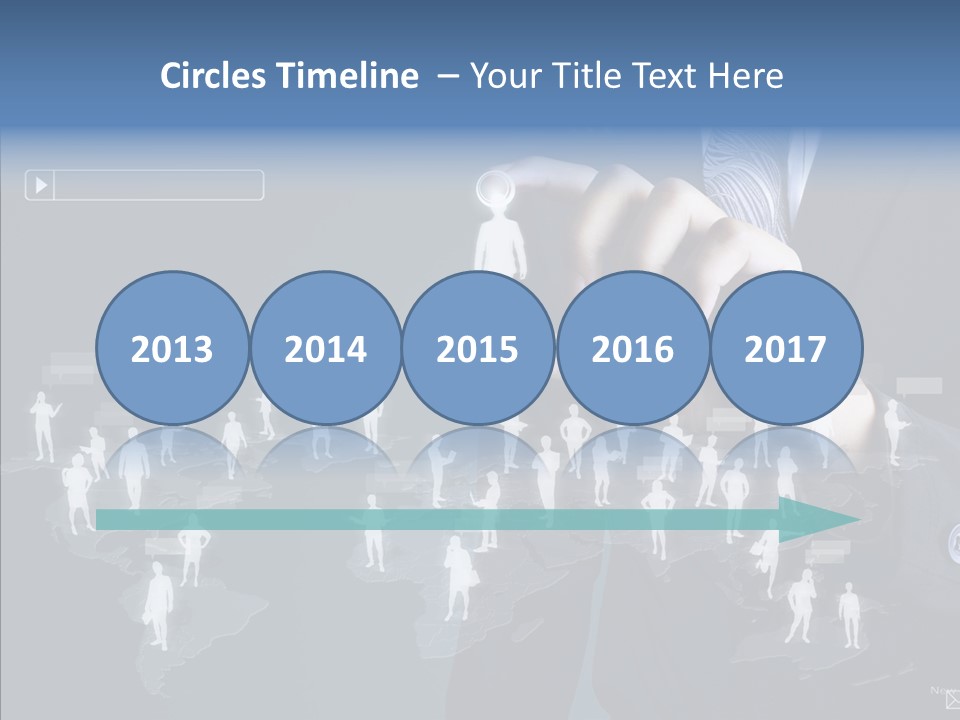 Connect Circle Information PowerPoint Template