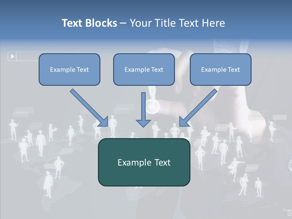 Connect Circle Information PowerPoint Template