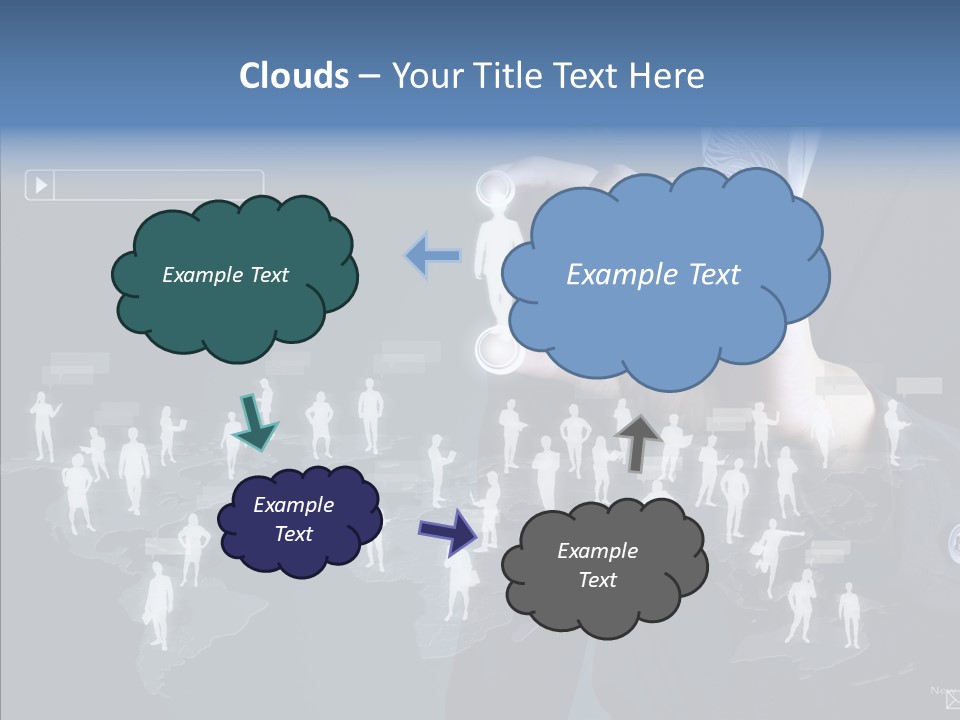 Connect Circle Information PowerPoint Template