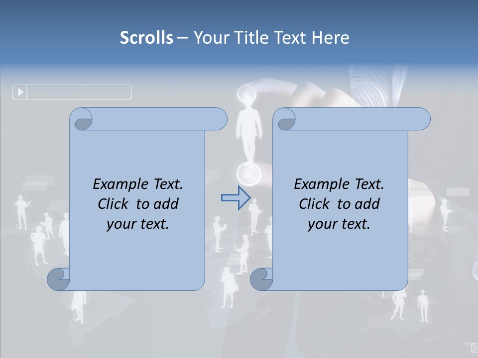Connect Circle Information PowerPoint Template