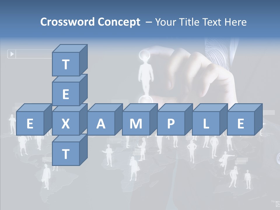 Connect Circle Information PowerPoint Template