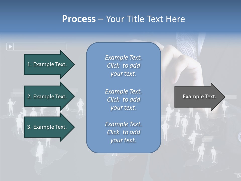 Connect Circle Information PowerPoint Template