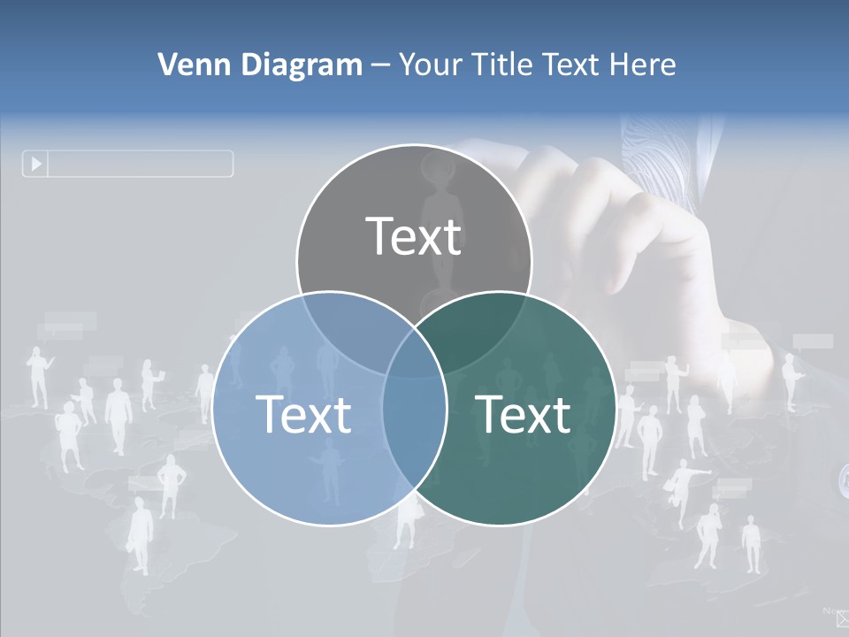 Connect Circle Information PowerPoint Template