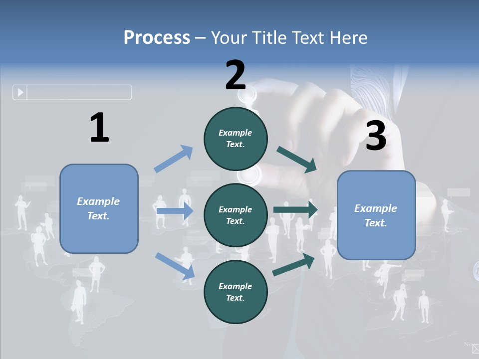 Connect Circle Information PowerPoint Template
