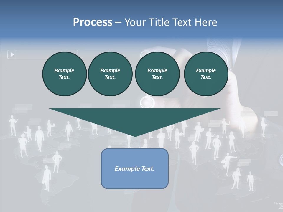 Connect Circle Information PowerPoint Template