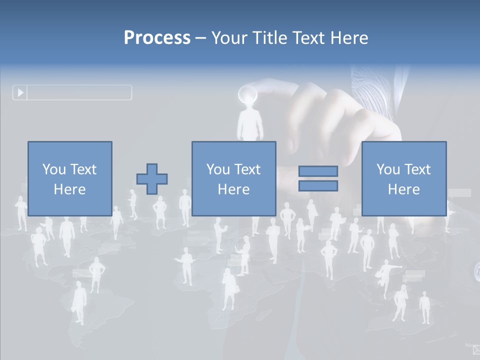 Connect Circle Information PowerPoint Template
