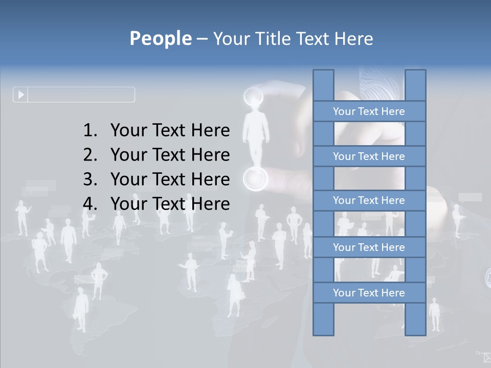 Connect Circle Information PowerPoint Template