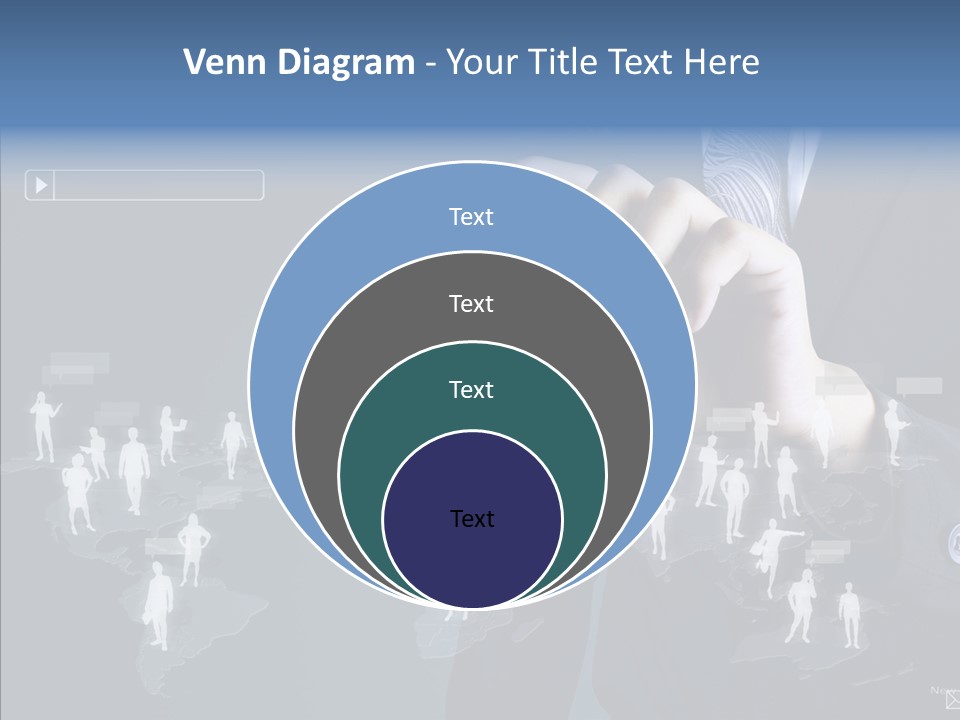 Connect Circle Information PowerPoint Template