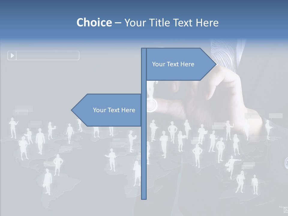 Connect Circle Information PowerPoint Template