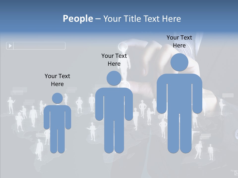 Connect Circle Information PowerPoint Template