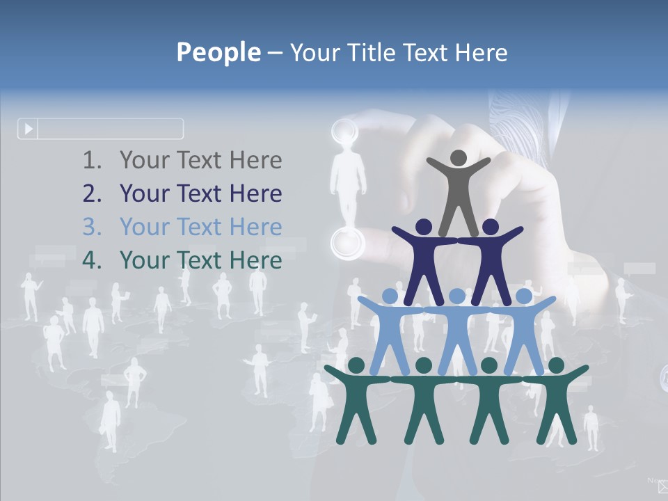 Connect Circle Information PowerPoint Template