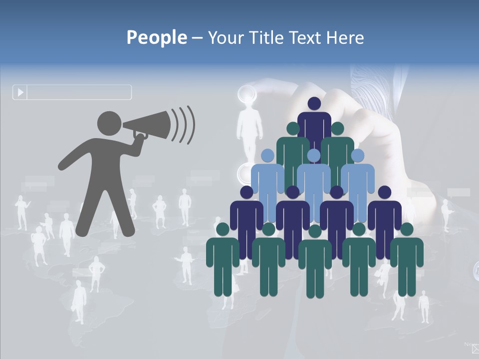 Connect Circle Information PowerPoint Template