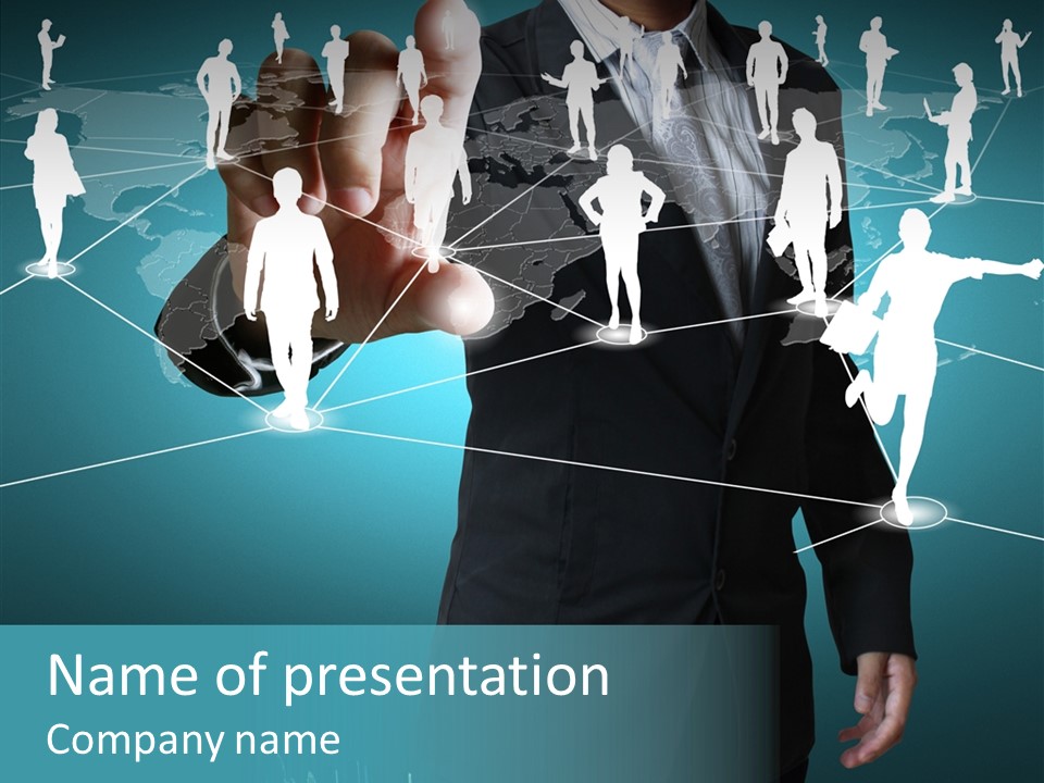 Search Sketch United PowerPoint Template