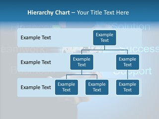 Heart Life Blue PowerPoint Template