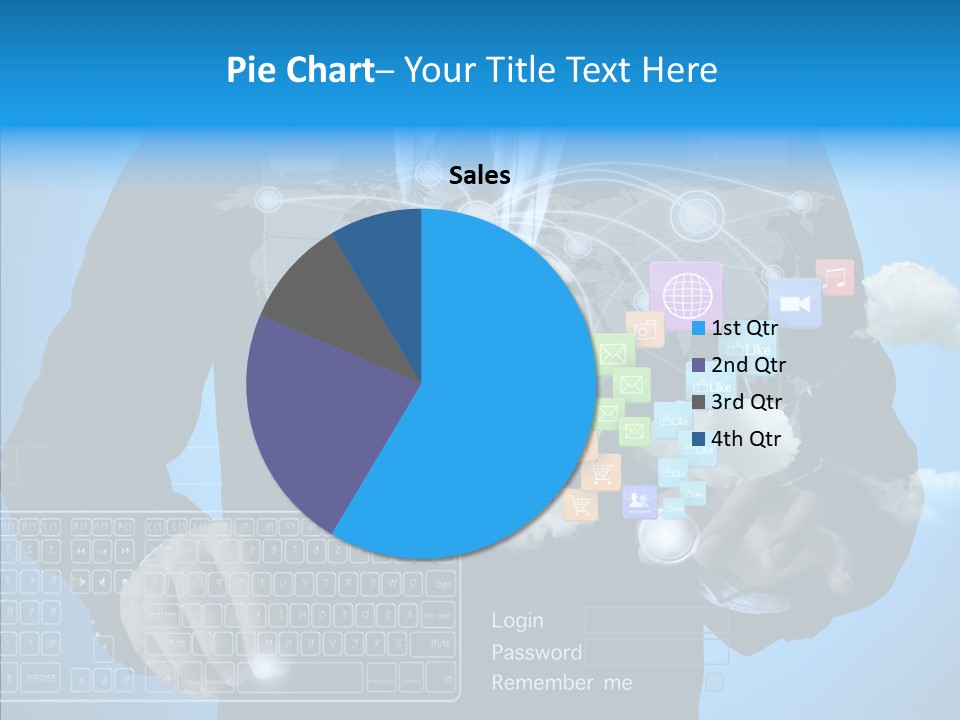 Isolated Friends Person PowerPoint Template