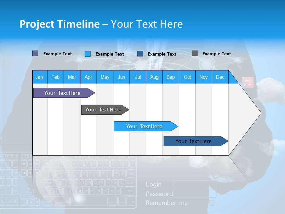 Isolated Friends Person PowerPoint Template
