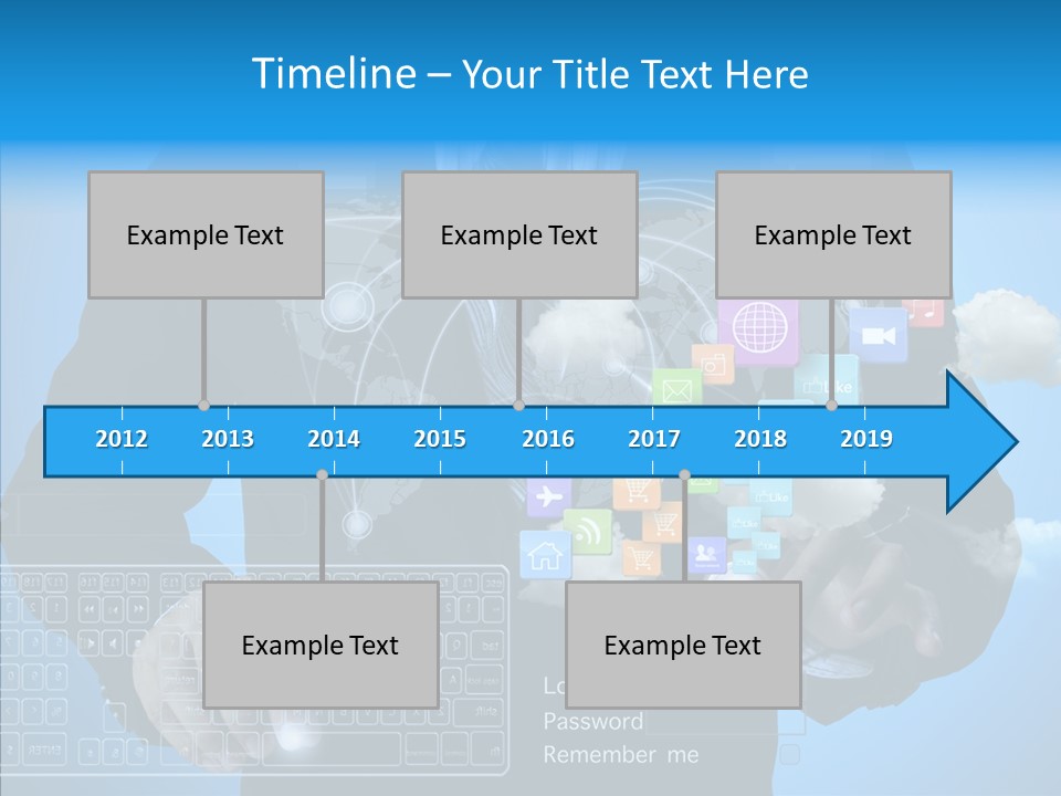 Isolated Friends Person PowerPoint Template