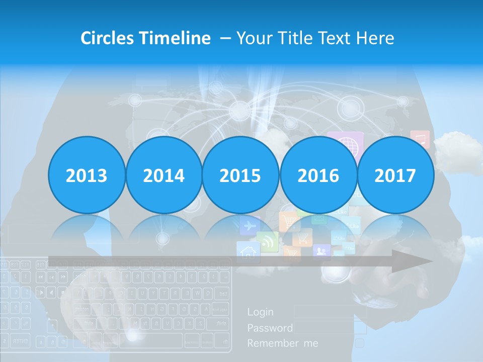 Isolated Friends Person PowerPoint Template