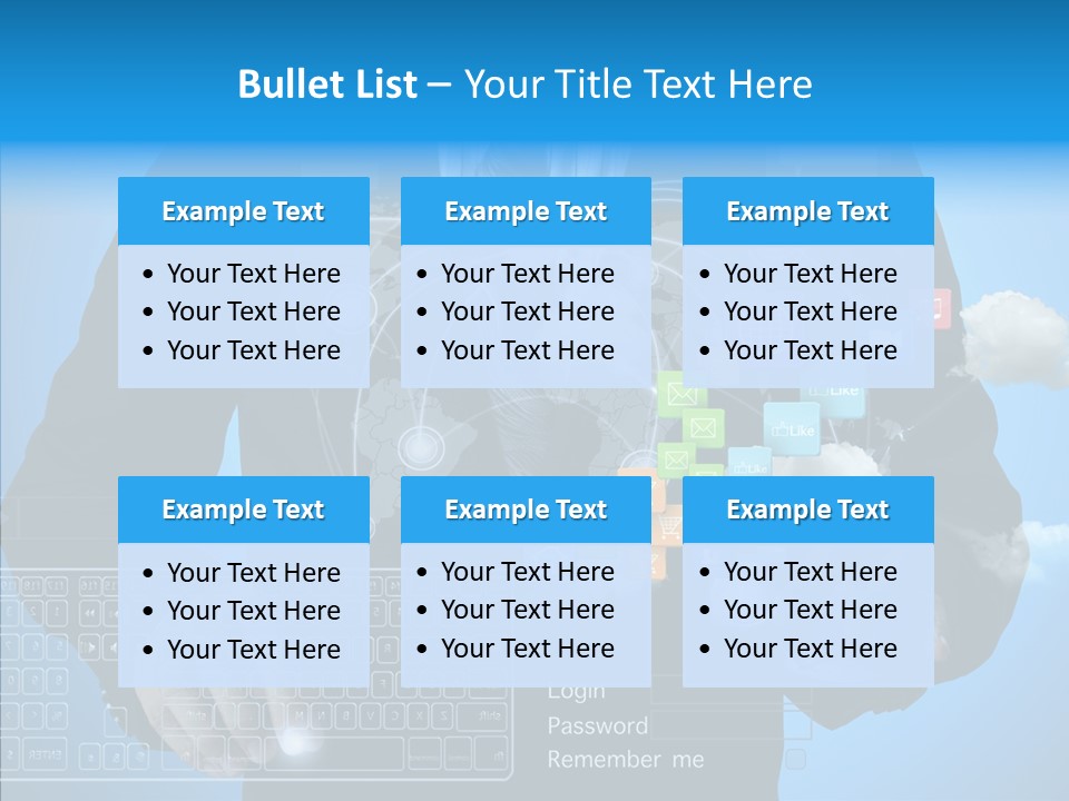 Isolated Friends Person PowerPoint Template