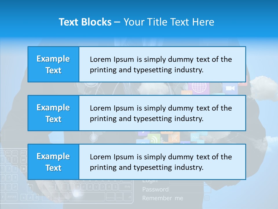 Isolated Friends Person PowerPoint Template