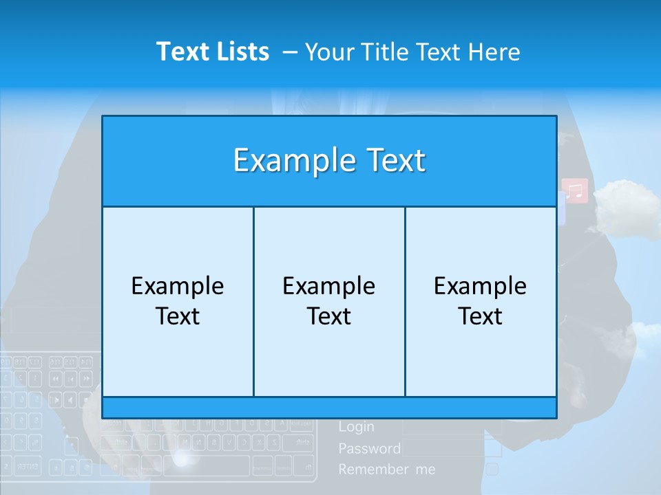 Isolated Friends Person PowerPoint Template
