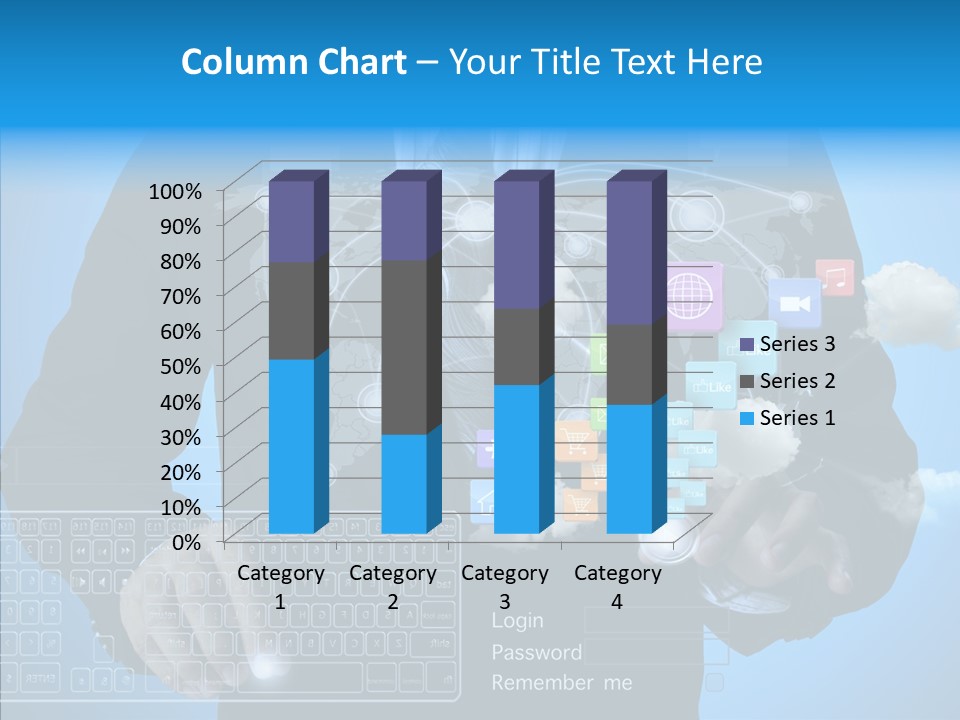 Isolated Friends Person PowerPoint Template