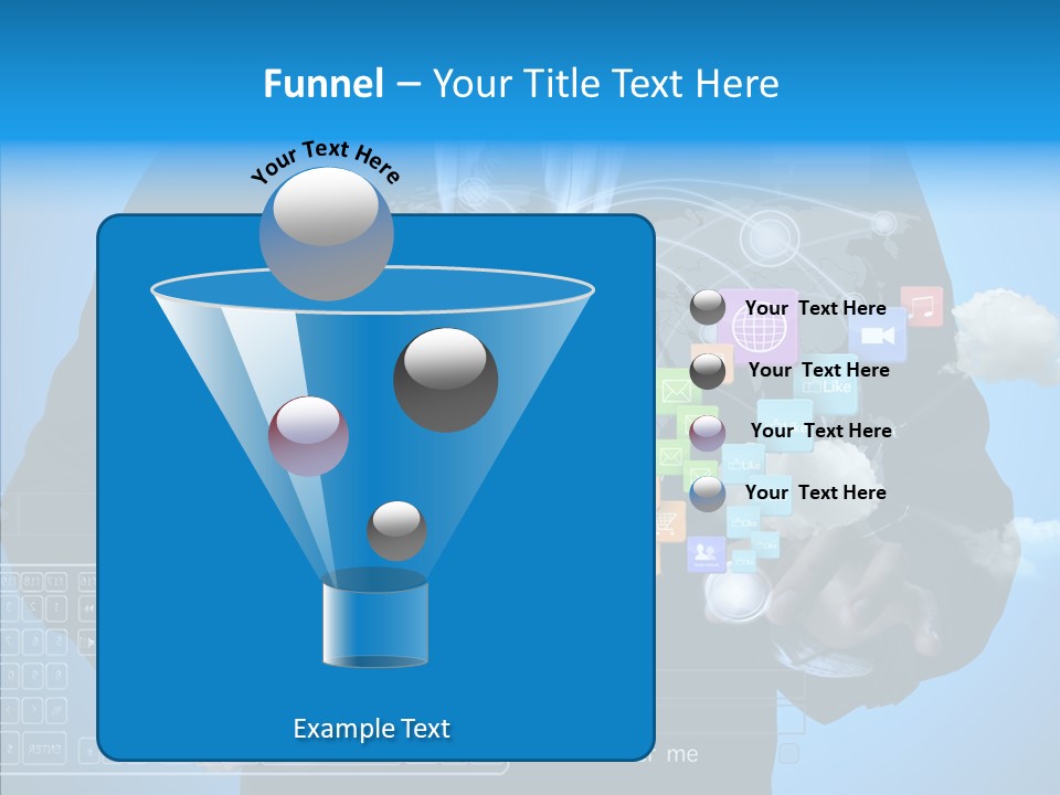 Isolated Friends Person PowerPoint Template
