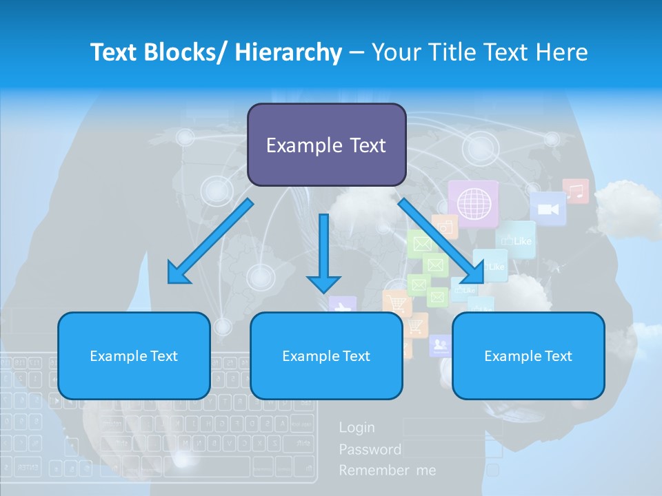Isolated Friends Person PowerPoint Template