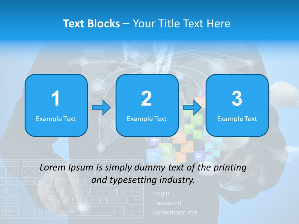 Isolated Friends Person PowerPoint Template
