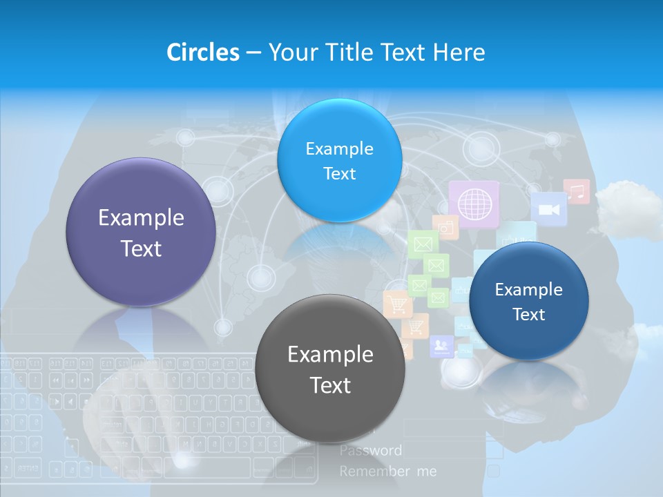 Isolated Friends Person PowerPoint Template