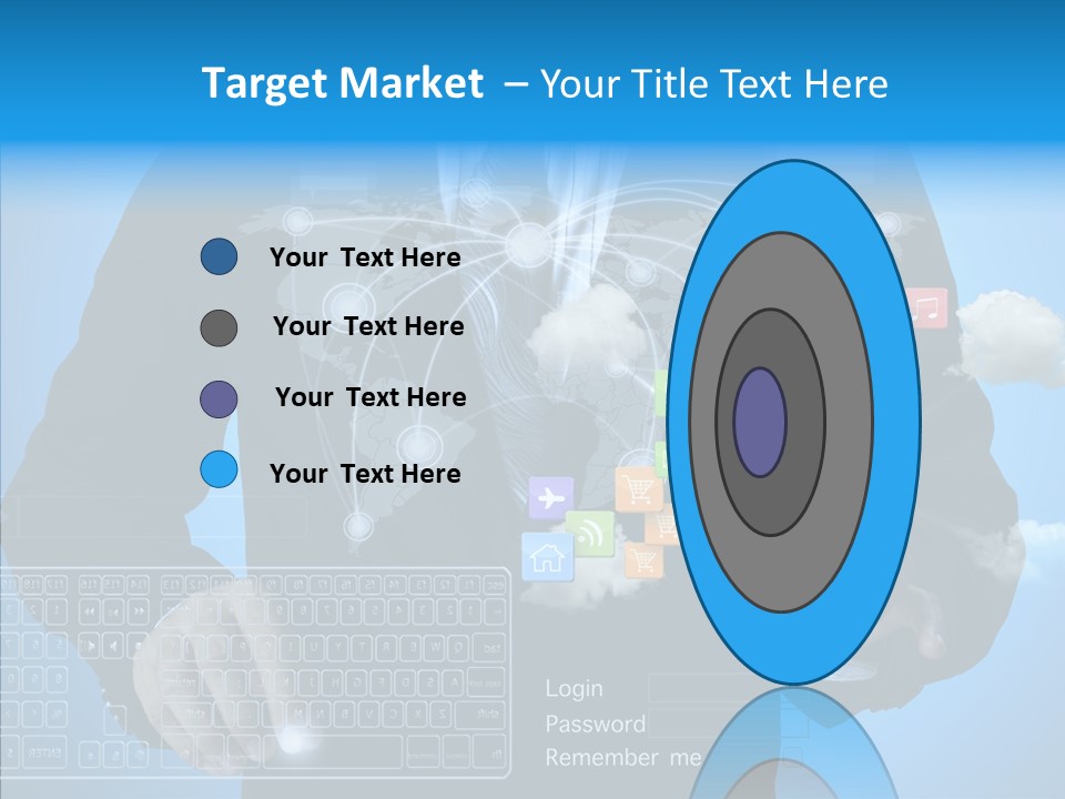 Isolated Friends Person PowerPoint Template